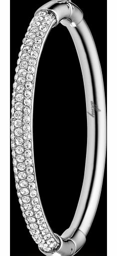 DKNY Glitz Steel and Stone set Bangle NJ1955040