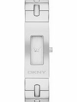 DKNY Ladies Beekman White Silver Watch