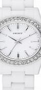 DKNY Ladies Chambers White Watch