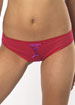 Mesh With Lace-up Detail inbetweenie brief