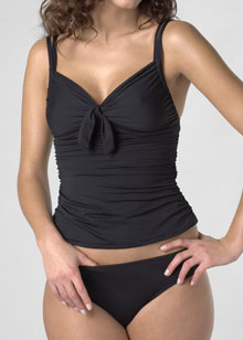 Lounge Solids tankini set