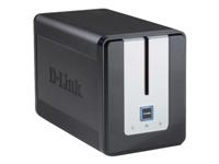 Dlink DNS-323 2 Bay Network StorgaeEnclosure