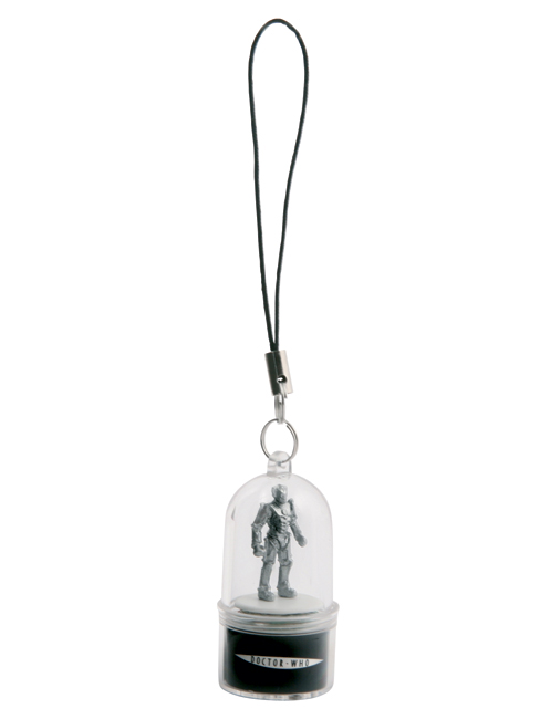 Cyberman Spinner Mobile Phone Charm Gadget