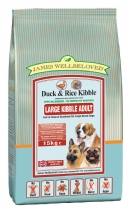 James Wellbeloved Dog Adult Large Breed Duck 15Kg