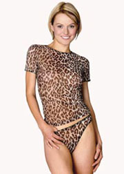 Animal print T-shirt