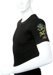 Dragon Print round neck t-shirt