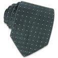 Textured Squares Blue Jacquard Silk Tie