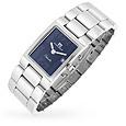 Dom Baiz Aphrodite - Womenand#39;s Navy Blue Stainless Steel Date Watch