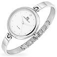 Dom Baiz Top Model - Womenand#39;s White Stainless Steel Round Watch