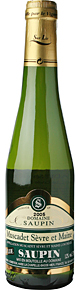 Domaine Saupin 2006 Muscadet de Sandegrave;vre et Maine, Cuvandeacute;e Prestige (Half)