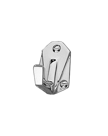 Door Furniture Direct Art Deco Design Polished Chrome Wardrobe Hook 55mm