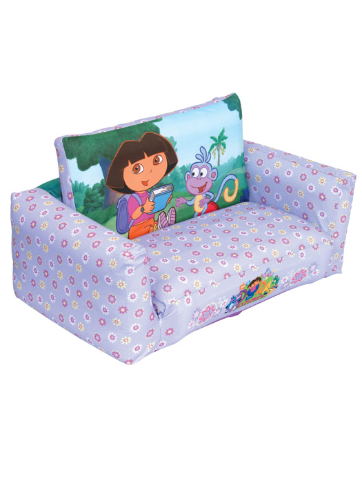 Dora the Explorer Sofa Bed and Flip Out Sofa Ready Room