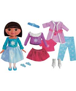 Dora the Explorer Winter Dress Up