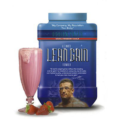 Dorian Yates Ultimate Lean Gain 2kg or 4kg Tub (DY14 Banana 4kg)