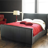 Dorlux 135cm Valencia Classic Design Double Bedframe in Bi-Cast Leather