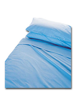 Dorma Percale Collection Pillowcase - Cornflower.