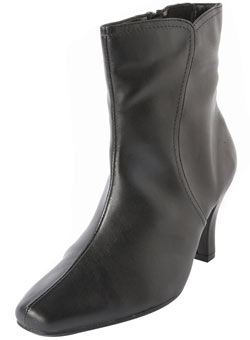 Black ankle boot