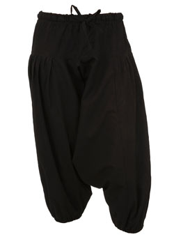 Dorothy Perkins Black cotton hareem pants