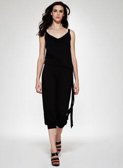 Dorothy Perkins Black cowl hareem jumpsuit