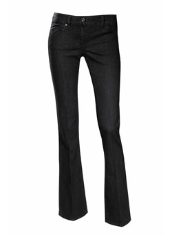 Dorothy Perkins Black overdye bootcut jeans