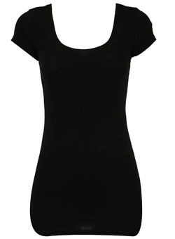 Dorothy Perkins Black scoop back top