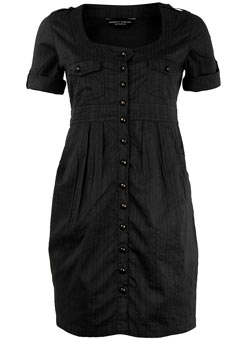 Dorothy Perkins Black short sleeve military