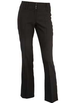 Dorothy Perkins Black straight leg trousers