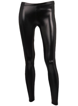 Dorothy Perkins Black supergloss leggings