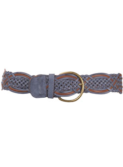 Blue plait hip belt