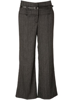 Dorothy Perkins Charcoal wide leg trousers