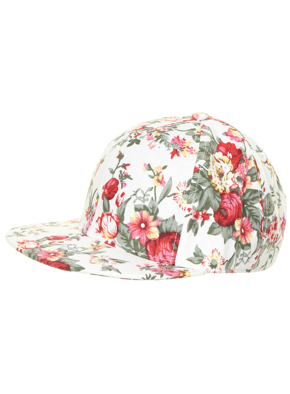 Dorothy Perkins Cream Floral Baseball Cap 11115710