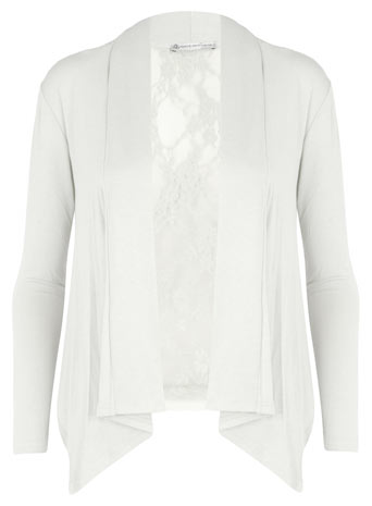 Dorothy Perkins Cream lace back cardigan