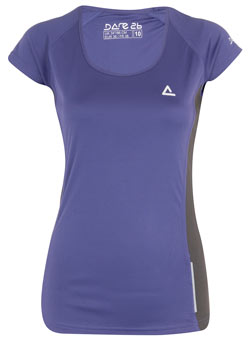 Dare 2b purple mesh t-shirt