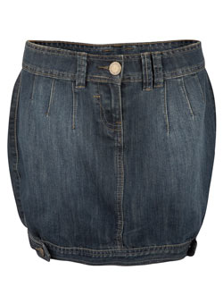 Dorothy Perkins Denim barrel skirt