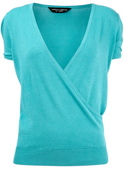 Dorothy Perkins Jade wrap jumper