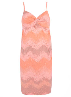 Dorothy Perkins Mamalicious coral print dress