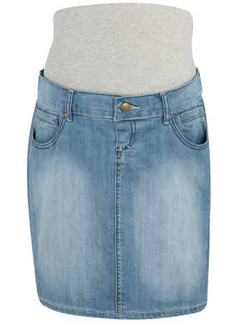 Dorothy Perkins Mamalicious denim skirt