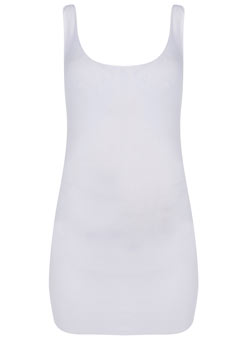 Dorothy Perkins Mamalicious white seamless tank top