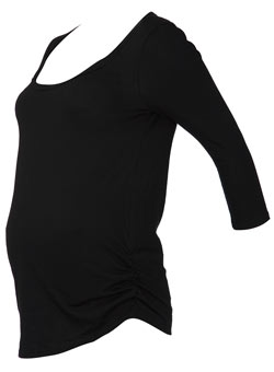 Dorothy Perkins Maternity black twist top