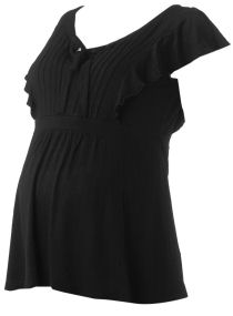 Dorothy Perkins Maternity frill jersey top