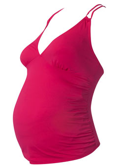 Dorothy Perkins Maternity strawberry tankini