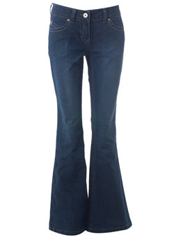 Dorothy Perkins Mid blue skinny flares