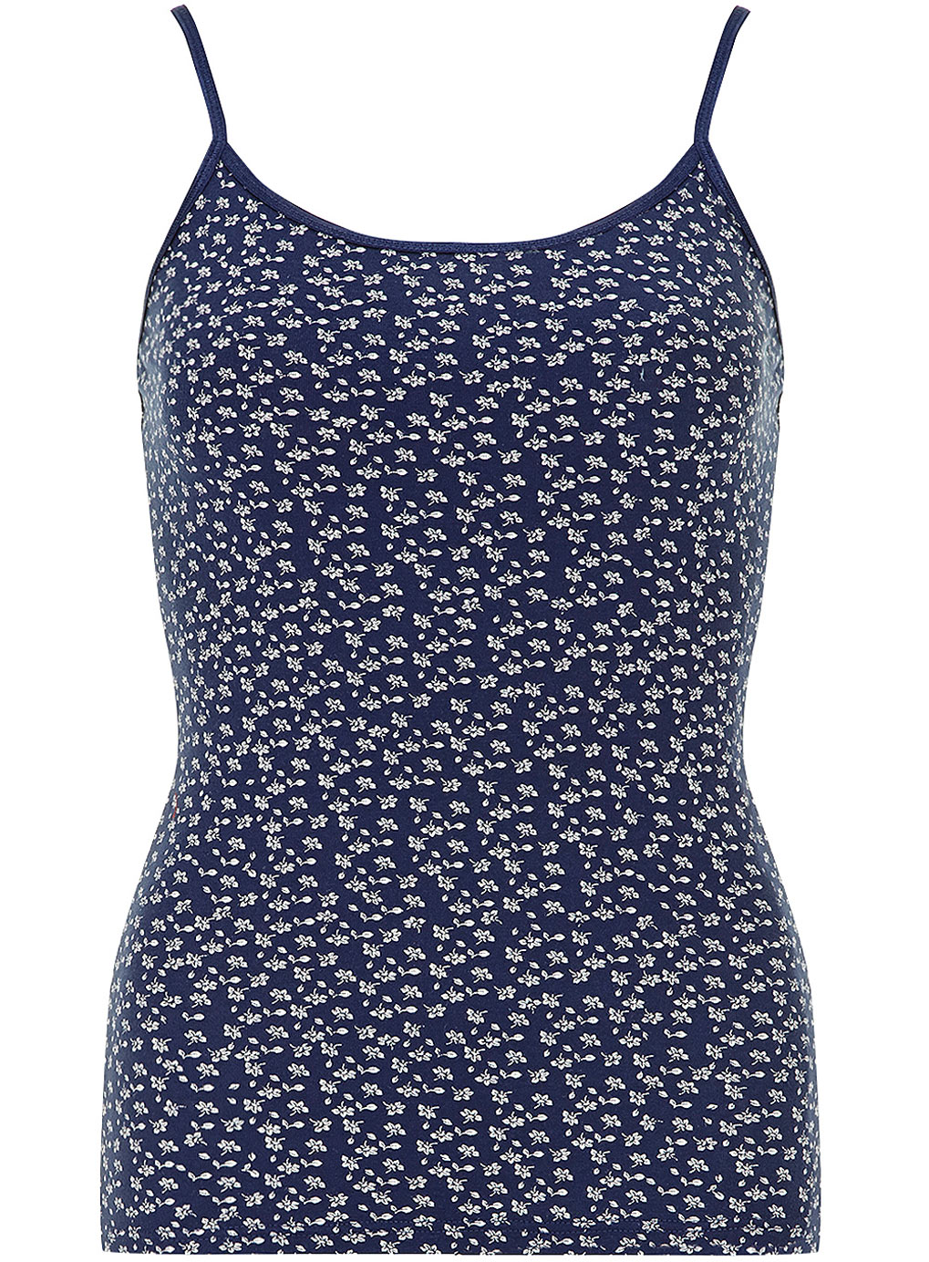 Navy ditsy floral print cami 56336323