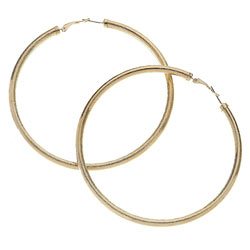 New Textured Hoop Earrings