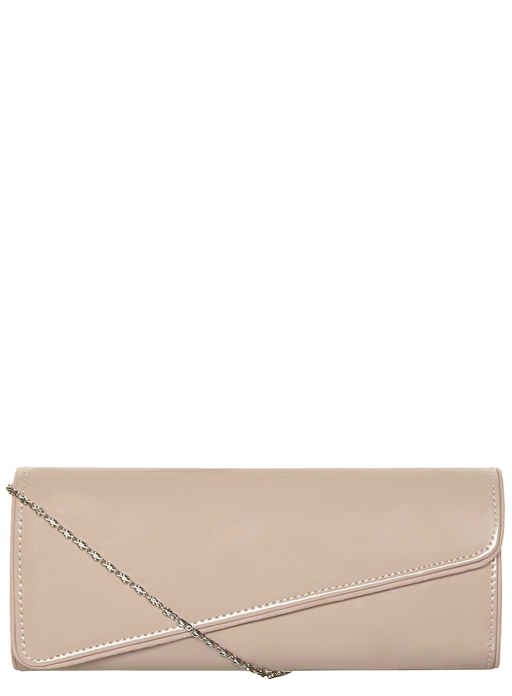 Nude envelope clutch bag 22102783