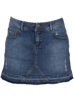 Dorothy Perkins Peite denim mini skirt