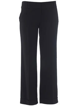 Dorothy Perkins Petite black stripe trousers