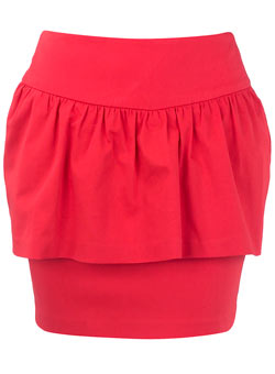 Dorothy Perkins Petite coral skirt