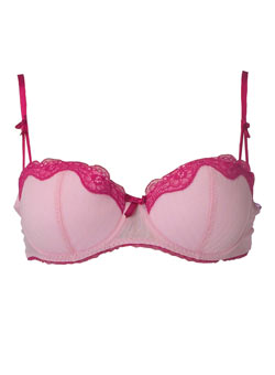 Dorothy Perkins Pink mesh bra