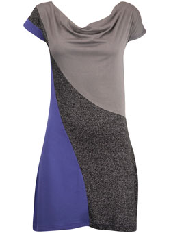 Dorothy Perkins Purple cowl back tunic